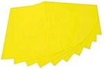 Folia Bastelfilz zitronengelb, 20 x 30cm, 10 Blatt