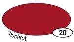 Folia Bastelfilz hochrot, 20 x 30cm, 10 Blatt