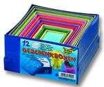 Folia 3109 Geschenkboxen, eckig, 12 Gr&ouml;&szlig;en