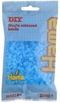 HAMA 207-73 Perlen-Beutel 1000 St&uuml;ck, transparent Aqua