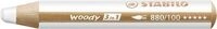 STABILO 880/100 Buntstift, Wasserfarbe & Wachsmalkreide - STABILO woody 3 in 1 -