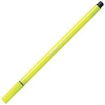 STABILO 68/024 Premium-Filzstift - STABILO Pen 68 - Einzelstift - neongelb