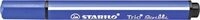 STABILO 368/932 Gefederter Dreikant-Filzstift - STABILO Trio Scribbi - Einzelstift -