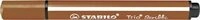 STABILO 368/990 Gefederter Dreikant-Filzstift - STABILO Trio Scribbi - Einzelstift -