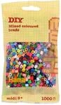 HAMA 207-68 Midi B&uuml;gelperlen, Vollton Mix, ca. 1.000 St&uuml;ck, &Oslash; 5,0 mm