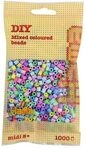 HAMA 207-50 Perlen-Beutel 1000 St&uuml;ck, Pastellmix