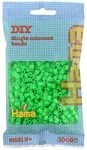 HAMA 207-42 Perlen-Beutel 1000 St&uuml;ck, fluor-gr&uuml;n