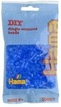 HAMA 207-15 Perlen-Beutel 1000 St&uuml;ck, transparent blau