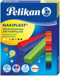PELIKAN 622712 Pelikan Kinderknete Nakiplast&reg; 7 Farben