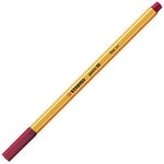 STABILO 88/50 Fineliner - STABILO point 88 - Einzelstift - dunkelrot