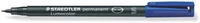 STAEDTLER&reg; Lumocolor&reg; permanent pen 313 Universalstift S, blau