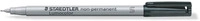 STAEDTLER&reg; Lumocolor&reg; non-permanent pen 311 Universalstift S, schwarz