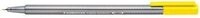 STAEDTLER 334-1 Fineliner triplus rPP gelb