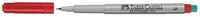 FABER-CASTELL 152421 Marker MULTIMARK non-permanent S rot