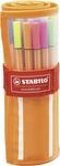 STABILO 8830-2 Fineliner - STABILO point 88 - 30er Rollerset - mit 30 verschiedenen