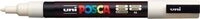 FABER-CASTELL 186503 Marker UNI POSCA PC-3M elfenbein
