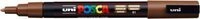 FABER-CASTELL 186587 Marker UNI POSCA PC-3M braun