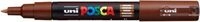 FABER-CASTELL 186787 Marker UNI POSCA PC-1MC braun