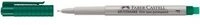 FABER-CASTELL 151463 Marker MULTIMARK non-permanent F gr&uuml;n