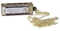GOKI UC080 Mini-Mundharmonika mit Kette