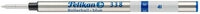 PELIKAN 922187 Pelikan Tintenrollermine 338, Blau, St&auml;rke M