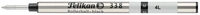 PELIKAN 922179 Pelikan Tintenrollermine 338, Schwarz, St&auml;rke M