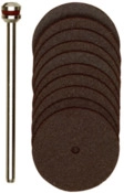 PROXXON 4528810 Trennscheiben, &Oslash; 22 mm, 10 St&uuml;ck + 1 Tr&auml;ger
