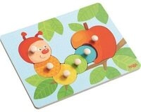 HABA 303189 Greifpuzzle Raupe Mina