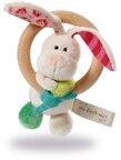 NICI 37433 Holzgreifring Hase Tilli mit Glocke