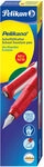 PELIKAN 803014 Pelikan F&uuml;ller Pelikano&reg; f&uuml;r Linksh&auml;nder, Rot, Feder L