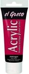 KREUL 28308 el Greco Acrylic Krapprot 75 ml Tube