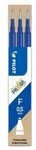 PILOT PEN 2276003F FriXion Ball 0.5 Mine blau 3er Set