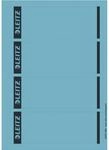 Leitz 16852035 R&uuml;ckenschilder f&uuml;r Standard- und Hartpappe-Ordner, blau, 100 St&uuml;ck