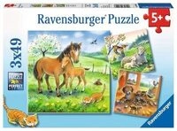 RAVENSBURGER 8029 Kinderpuzzle Kuschelzeit