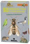 MOSES. VERLAG 9778 Expedition Natur 50 heimische Tiere in Stadt & Garten