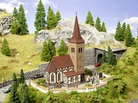 NOCH 63906 N Kirche "St. Georg" mit micro-sound Glockenl&auml;uten