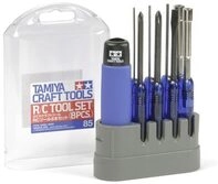 TAMIYA 300074085 RC-Werkzeugset 8tlg. Blau