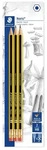 STAEDTLER 122-2BK3DA Bleistift Noris HB 3St BK 100