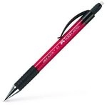 FABER-CASTELL 137521 Druckbleistift GRIP MATIC 1375 0,5mm rot