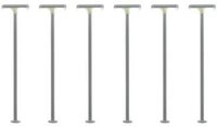 VIESSMANN 63646 H0 Bahnsteigleuchte, 2 LEDs wei&szlig; 5+1