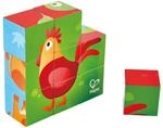 Hape Blockpuzzle Bauernhof
