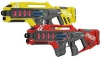 JAMARA 410083 Impulse Laser Gun Rifle Set gelb-rot