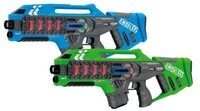 JAMARA 410084 Impulse Laser Gun Rifle Set blau-gr&uuml;n