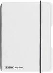 Herlitz Notizheft PP A6 Flex transparent kariert