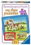 RAVENSBURGER 7062 Kinderpuzzle Meine Tierfreunde