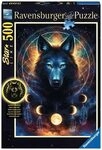RAVENSBURGER 13970 Puzzle Leuchtender Wolf