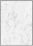 Sigel Marmorpapier Mamor grau A4 90g, 25 Blatt