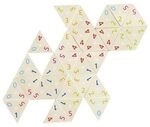 goki 56894 Tri-Domino L= 3,4 cm, Holz, 76 Teile