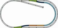 PIKO 55321 H0 PIKO A-Gleis mit Bettung Gleis Set C
