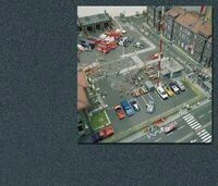 BUSCH 7085 H0 N TT Z SPUR 0 Asphalt-Platz
